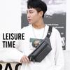 Foreign Trade Waist Bag, Men's Style, Chest Bag, Casual Diagonal Cross Bag, Outdoor Sports Bag, Ins, with The Option To Print Your Own Logo