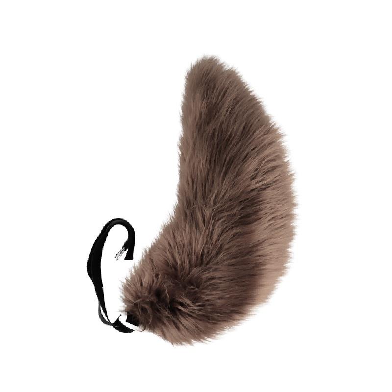 Rail Honkai Star Tingyun Cosplay Plush Fox Ear Headband Furry Tail Accessories