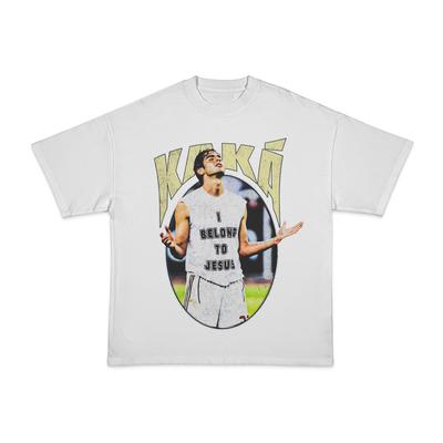 Summer Clothes Sports Cotton Men's T-shirts Oversized Casual Top Classic KAKA MILAN TEE High Quality Short Sleeve Male T-shirts