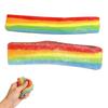 Strip And Colorful Strip Soft Sour Sugar Squeezable Toy Stretchable Simulation Housekeeping Toy Stress Gadget Prospector