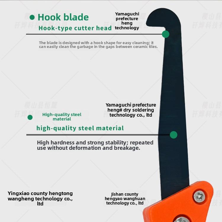 Tile Gap Cleaning Tool Grout Remover Scraper for Ceramic Tile Joint Repair