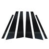 For BMW 7 Series E65 E66 2001- 2008 2002 2003 Window Trim Covers Center Film Column B C Pillar Posts Sticker Car Accessories