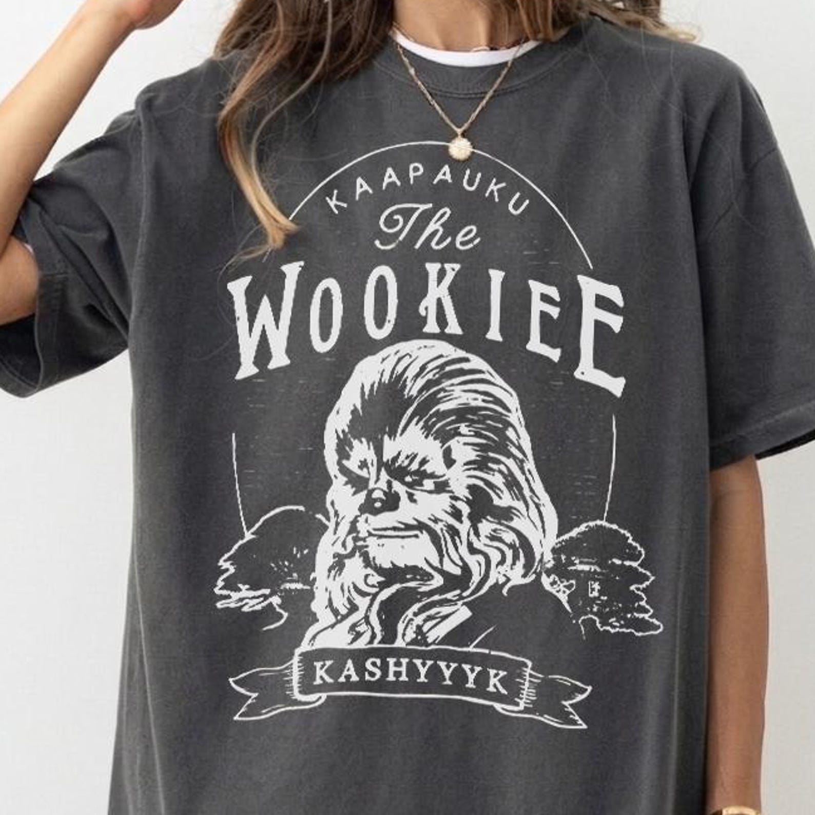 Vintage Chewbacca Wookie Shirt - Star Wars Tshirt,Kashyyyk Shirt,Chewbacca Tshirt 2XL