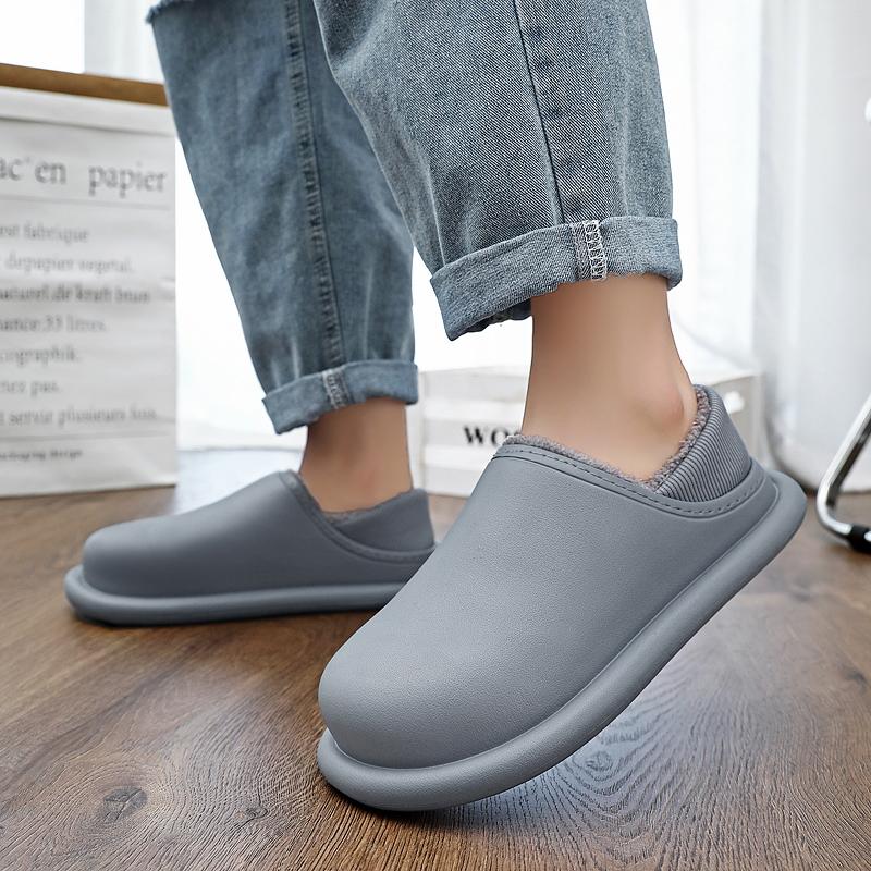 Женские зимние меховые тапочки — фото 7