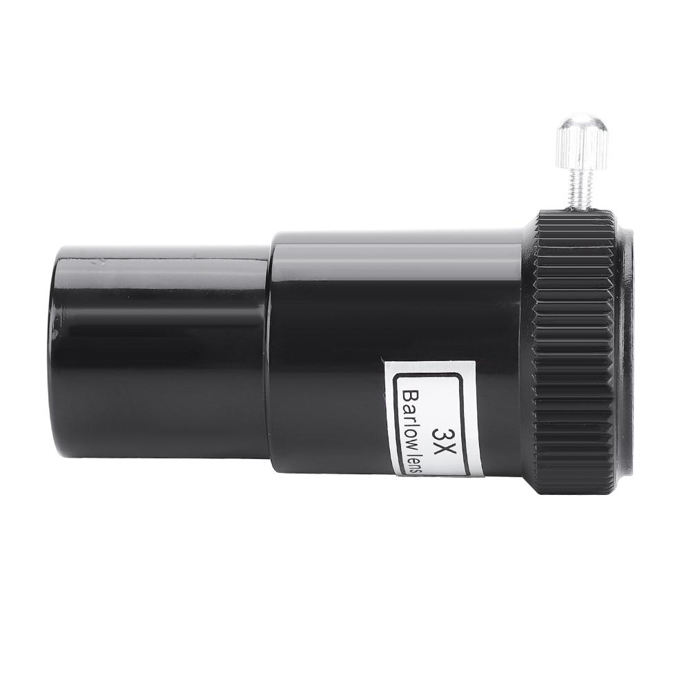 0,96 palce 24,5 mm 3X Barlow čočka Plast pro okuláry astronomického teleskopu