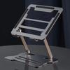 Ollymurs Adjustable Metal Laptop and Monitor Riser Stand
