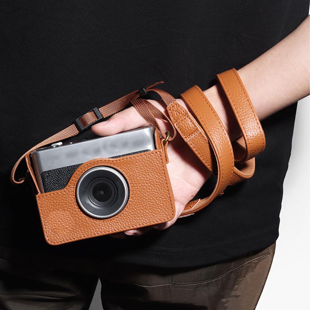 Camera Strap Simple Retro Length Leather Camera Neck Shoulder Belt