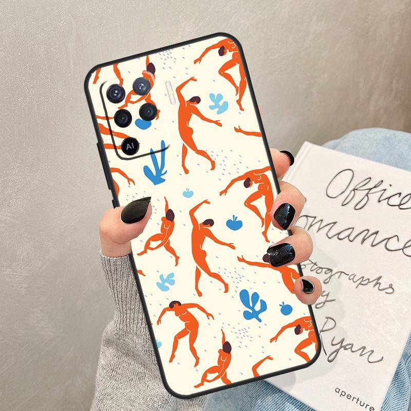Henri Matisse Art Painting Case For Oppo A57 A17 A77 A18 A38 A58 A78 A98 A74 A54 A94 A80 A60 A40 A96 A76 A16 A15 A5 Pro