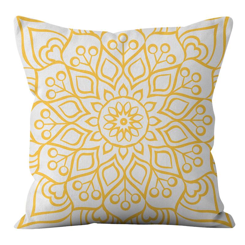 New Geometric Printed Pillow Case Home Sofa Office Pillow