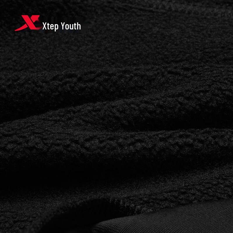 XTEP Kids Thermal Shield Fleece-Lined Functional Jogger Pants