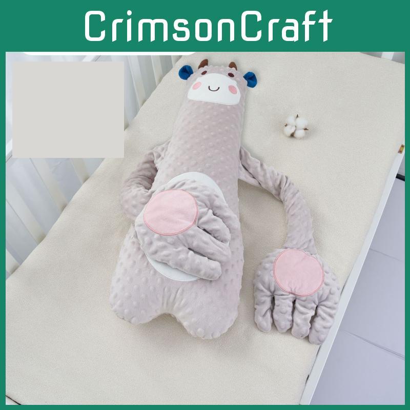 Kid Cartoon Animal Plush Pillow With Patting And Music Functions To Sleep Soothe