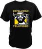 The Revolution Will Not Be Televised T Shirt Gil Heron Tshirt Rap Hip EU Size Cotton Breathable Cloth Cover Print Camiseta Black