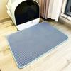 Washable, Anti-Slip Double-Layer EVA Cat Litter Mat – Splash-Proof Cat Rubbing Mat for Litter Boxes