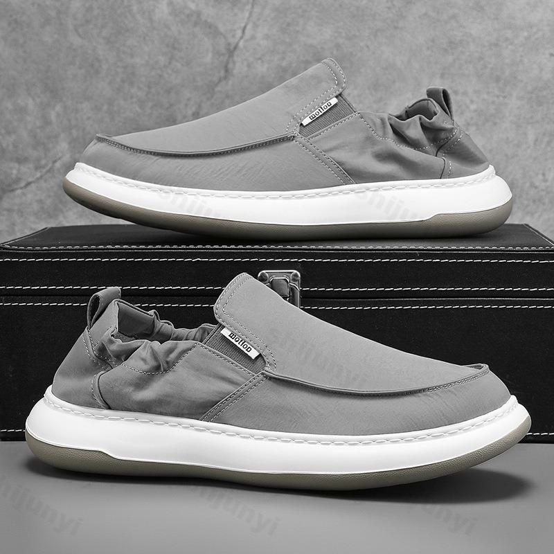 Men's Canvas Fabric Casual Sneakers 2025 Casual Shoes Sports and Leisure Non-Slip Ventilate Sneakers Loafers Summer New Sneakers