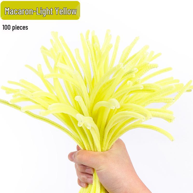 Colorful Chenille Stems for Kids' DIY Crafts: Art Material for Kindergarten Projects