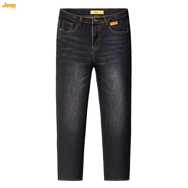 JEEP Men s Retro Slim-Fit Stretch Casual Jeans 32