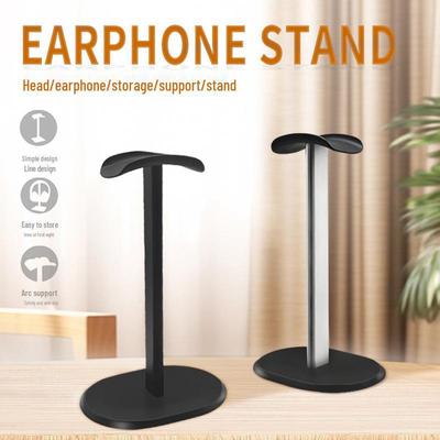 Detachable Metal Headphone Stand with Fixed Logo Display
