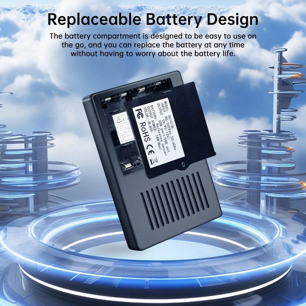 

Battery Backup Power Router UPS For Home Office Compact Portable ABS Shell For IP Cameras AC To DC Power Conversion China Mainland