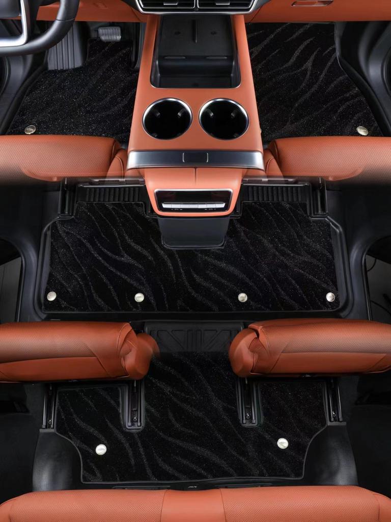 Volkswagen Tayron 21-24 Eco-Friendly 3D High-Edge TPE Floor Mats