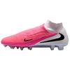 Phantom 6 High Elite FG Black Multi Unisex Cleats Pink Multi-Color IH1779-900