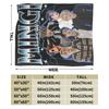 Korean Kpop Ateez MINGI Blanket Flannel Printed  Breathable Super Warm Throw Blankets for Home Travel Bedding Throws