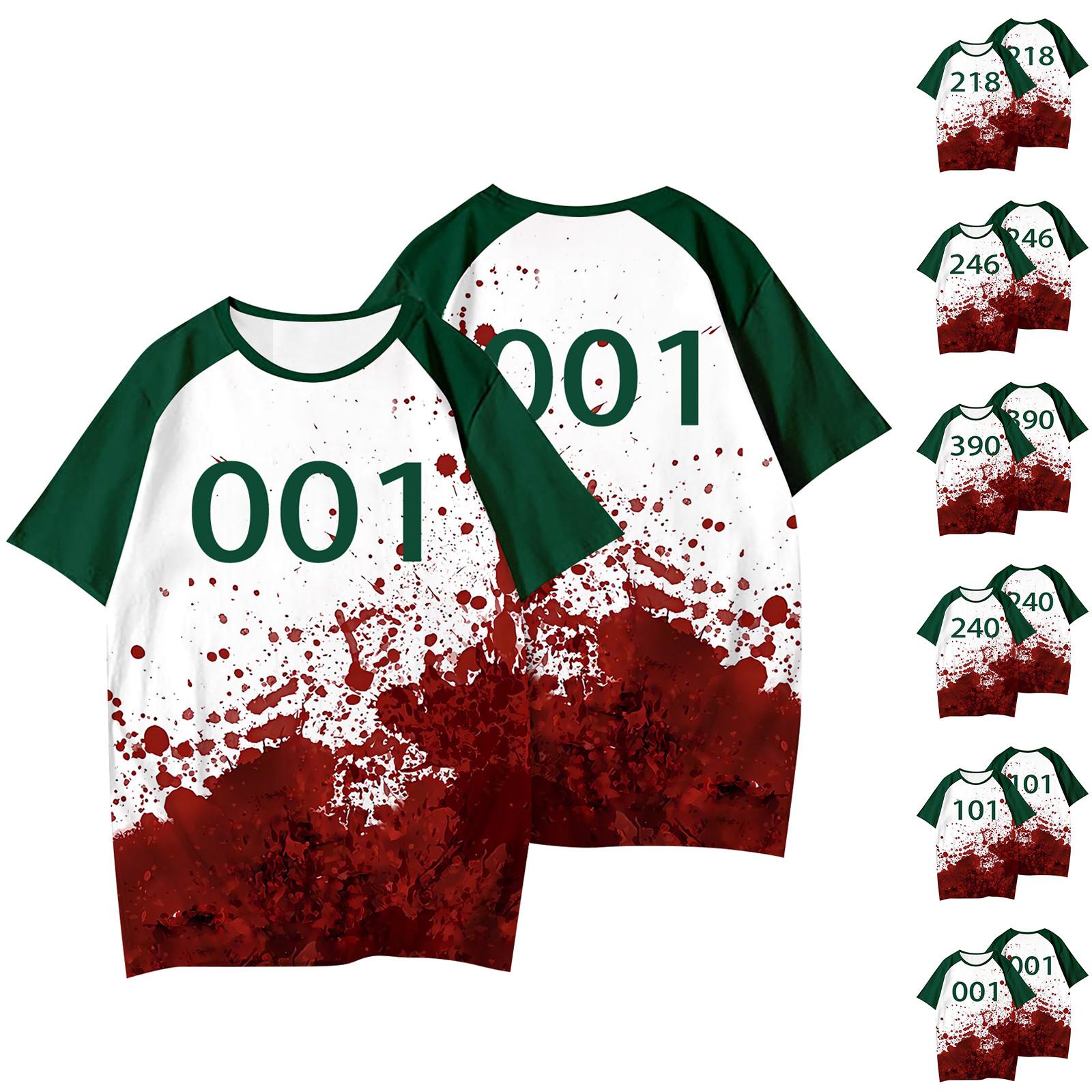 

Fashion Round Neck Raglan Short Sleeve Workwear Printed Tops Ladies Summer Tops M