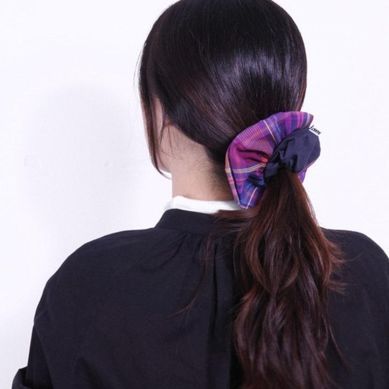 HANKY DONUT SCRUNCHIE [Blueberry] (1pc)