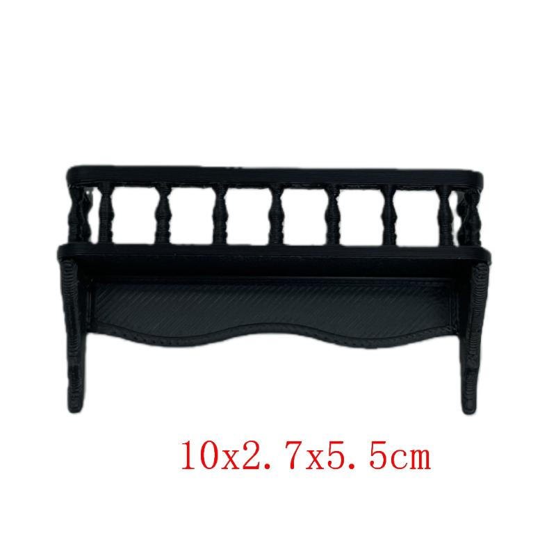 1/5Pcs Miniature Simulation Wall Mounted Shelf 1:12 Dollhouse Model Micro Scene Decoration