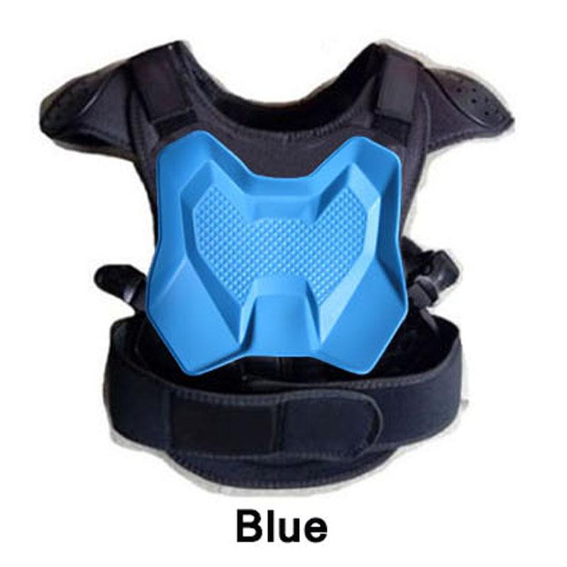 Kids Motocross Waistcoat Motorcycle Chest Back Shoulder Armor Child Protective Gear Racing Drop Resistant Body Armour