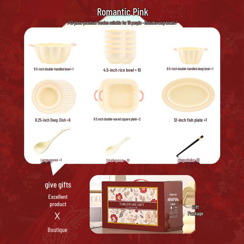 WUHE Ceramic Dinnerware Set