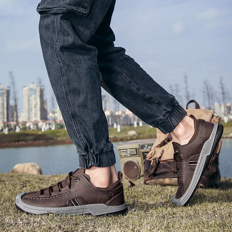 Fashion Lightweight Walking Sneakers Non-Slip Comfortable Gym Sports Shoes Casual Athletic Work Shoes Men's Breathable Running Shoes