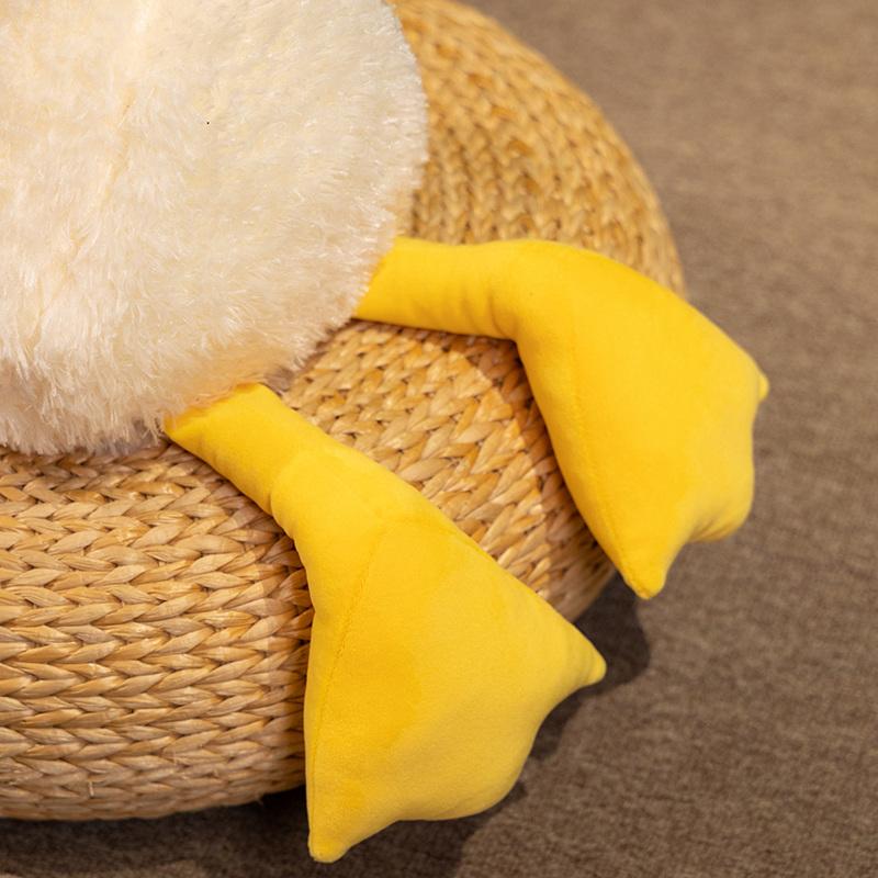 75cm Kawaii Weiße Ente Plüschtier Mehrere Größen Weiches Stofftier Flauschig Niedlich Schlafzimmerdekoration Geburtstagsgeschenk Plüschsammlung