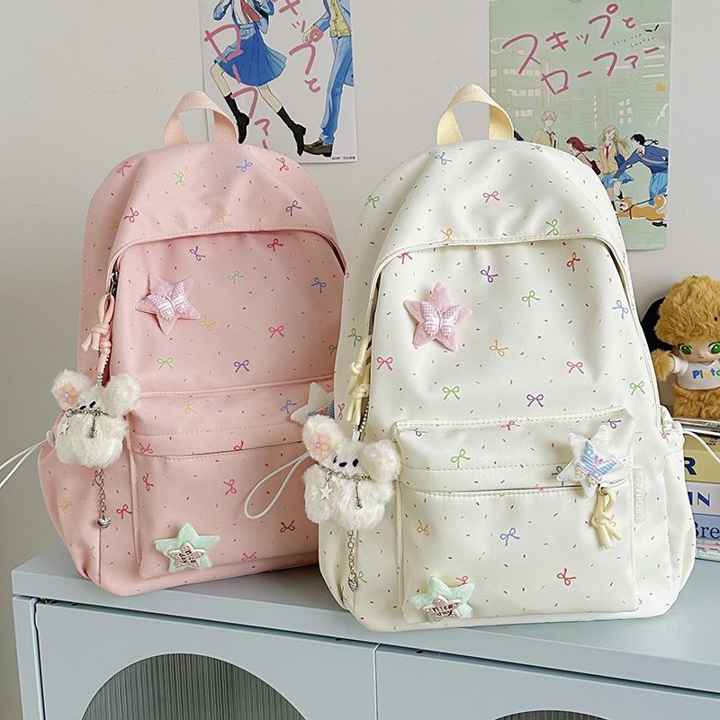 Schoolbag1011 New Japanese Small Fresh Backpack Korean Version Ins Style Schoolbag Female Cute Student Lightweight Versatile Backpack