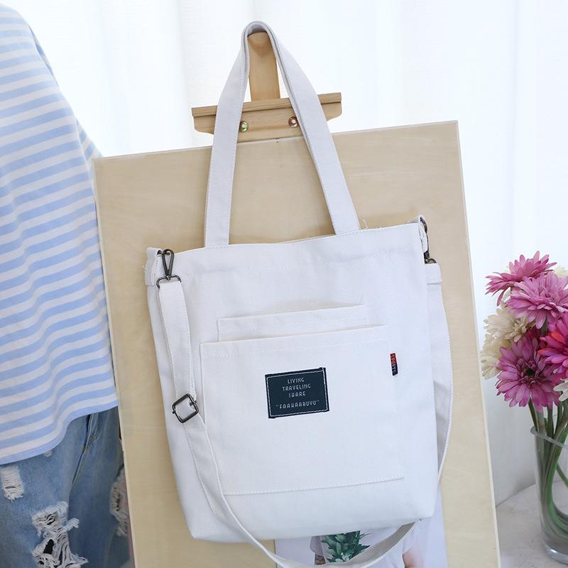 Canvas Women's 2026 Casual Shoulder Bag - Simple, Stylish Crossbody Handbag for Students