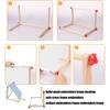Adjustable Crosses Stitching Stand For Sofa Table Portable Embroidery Frame With Wood Base