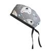 Adjustable Cotton Surgical Cap with Cartoon Print for Women and Men