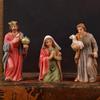 Christmas Nativity Set Christmas Decorations Religious Jesus Figurines Manger Small Figurines Nativity Scene Holiday Decor