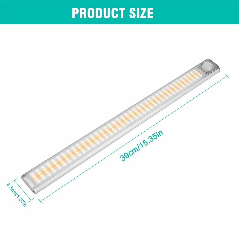 160led Usb Rechargeable Sensor Lamp Wireless Motion Sensor Closet Light Kitchen Cabinet Light