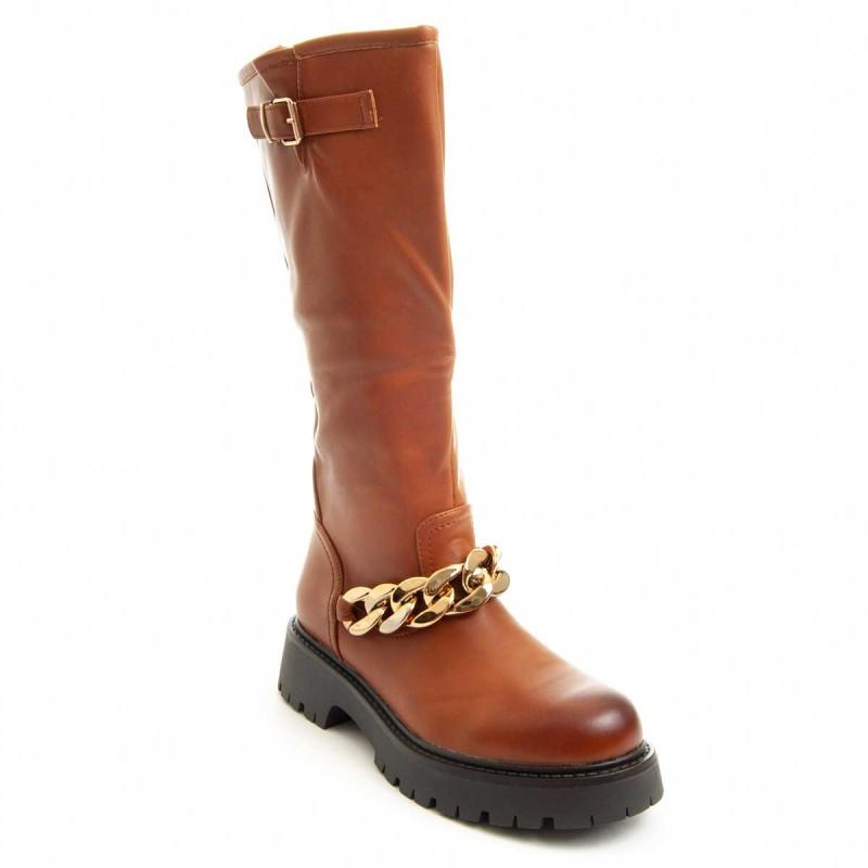 Bota Cómoda Para Mujer.  Montevita  Botalan8  83859