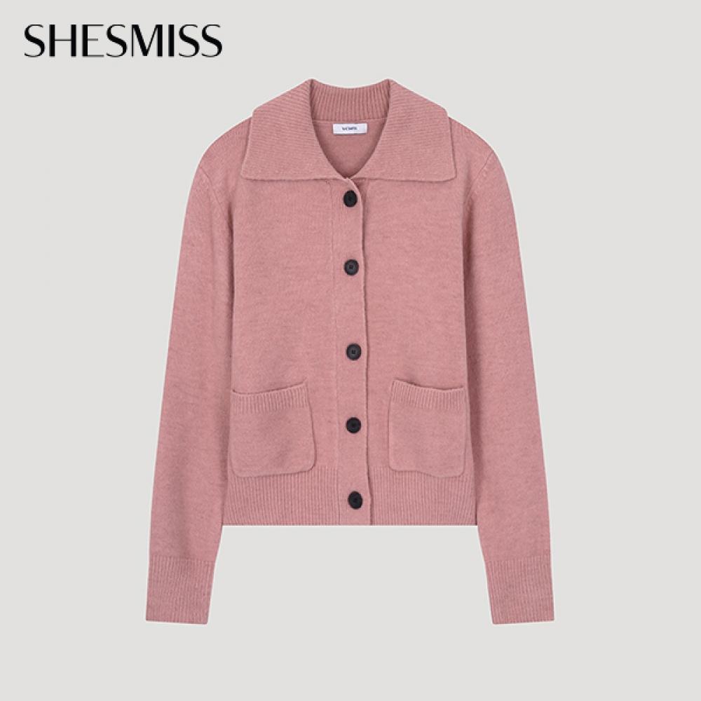 

She S miSS Knit Collar Button Cardigan SSkcdo42680 Pi Pink/66