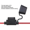 5pcs10A 20A 30A 50A Fuse Power Socket Waterproof Mini Small Medium Auto Fuse Holder 16/14/12/10AWG Car Blade Fuse Wire Cable Fuse Holders1