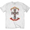 Weißes Guns N Roses Appetite For Destruction Unisex T-Shirt
