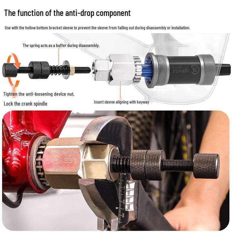 Bicycle Bottom Bracket Repair Tool Set