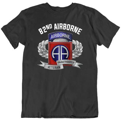 Veteran Paratrooper 82 Airborne Army Hero American Warrior Tee Unisex T-Shirt