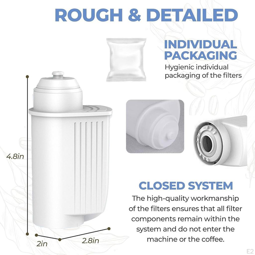 Coffee Maker Water Filter for Auto Espressos Machine Replace Tcz7003