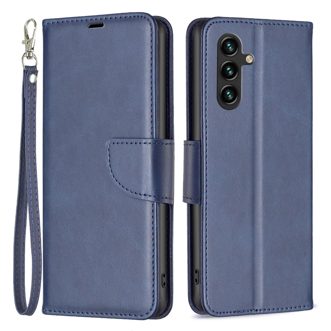 

For Samsung Galaxy A35 5G Case Wallet Stand Leather Cover Blue