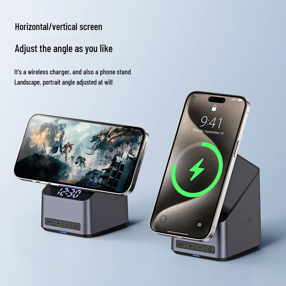 4-in-1 Magnetic Wireless Charging Dock for Apple Watch, Earbuds, and Phone