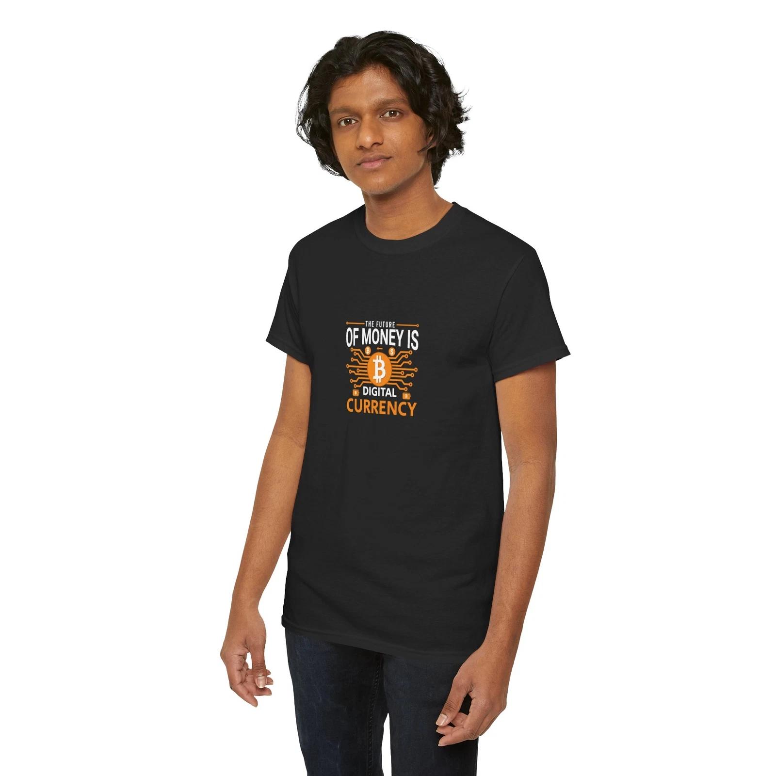 Bitcoin Warrior T-Shirt – Funny Crypto Investor Blockchain BTC Graphic Tee S