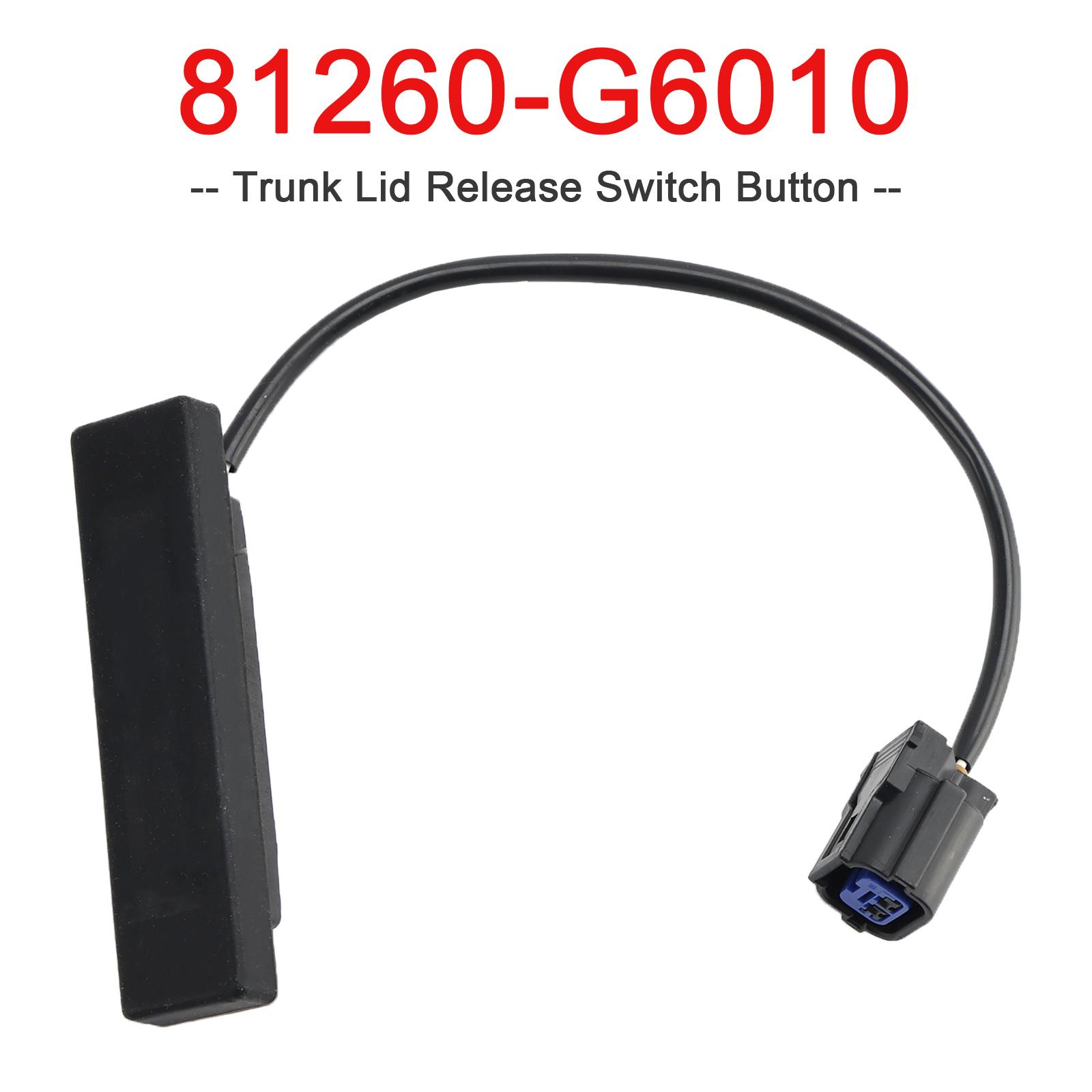 Trunk Lid Release Switch Button for Hyundai Kona 2017-2023 81260-G6010