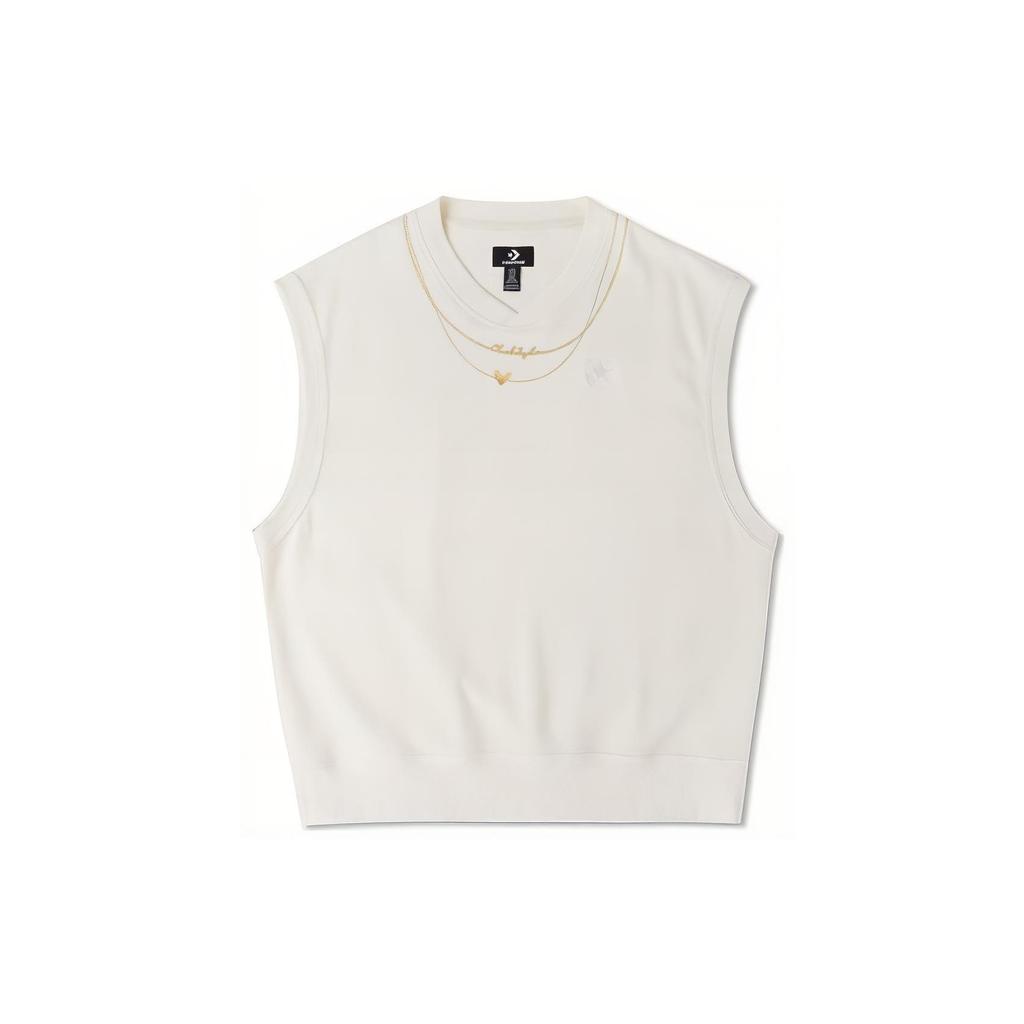 Converse RADIATING LOVE Vest Unisex White 10025499-A02
